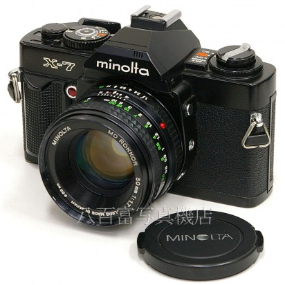 【中古】 ミノルタ X-7 ブラック 50mm F1.7セット minolta 中古カメラ 24213
