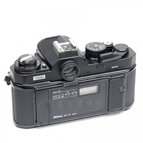 【中古】 ニコン FM3A ブラック ボディ MF-16付 Nikon 中古カメラ 18583