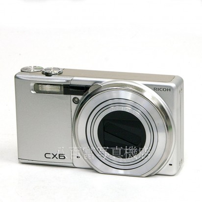 【中古】 リコー CX6 シルバー RICOH 中古カメラ 24299