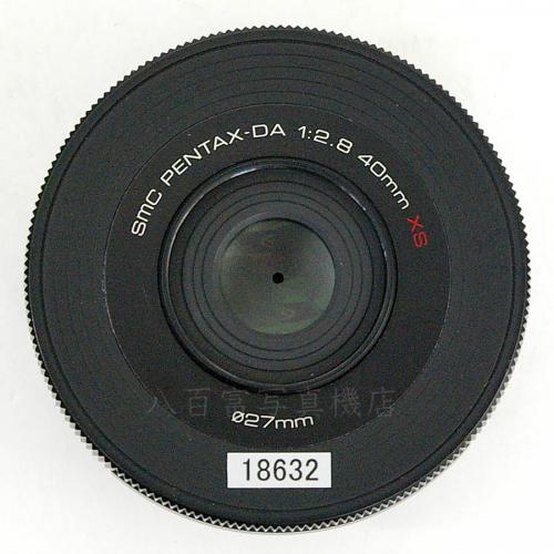 【中古】 SMC ペンタックス DA 40mm F2.8 XS ブラック PENTAX 中古レンズ 18632
