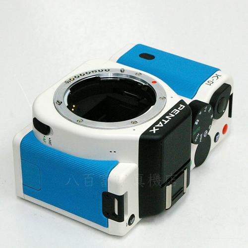 【中古】  ペンタックス K-01 ボディ ホワイト・ブルー　 PENTAX 中古カメラ 18631