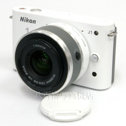 【中古】 ニコン Nikon 1 J1 標準ズームレンズキット ホワイト 中古カメラ 24498