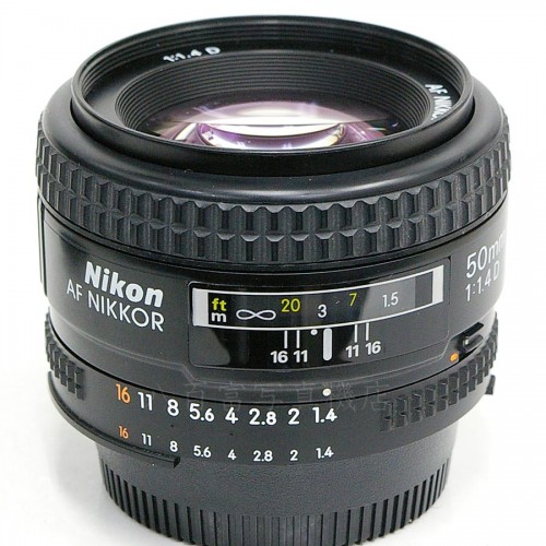 【中古】 ニコン AF Nikkor 50mm F1.4D Nikon / ニッコール 中古レンズ 18712