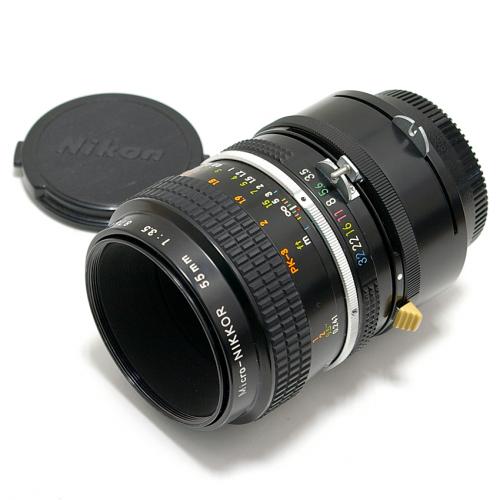 中古 ニコン New Micro Nikkor 55mm F3.5 等倍リングPK-3 セット Nikon/ニッコール