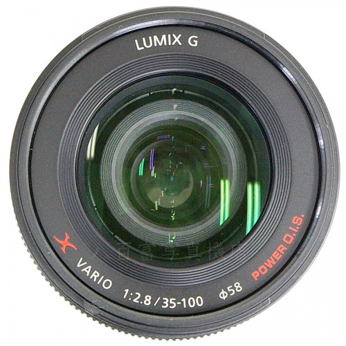 【中古】 パナソニック LUMIX G X VARIO 35-100mm F2.8 POWER O.I.S ブラック 中古レンズ 18810