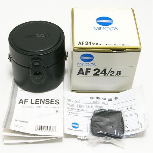 中古 ミノルタ AF 24mm F2.8 New αシリーズ MINOLTA