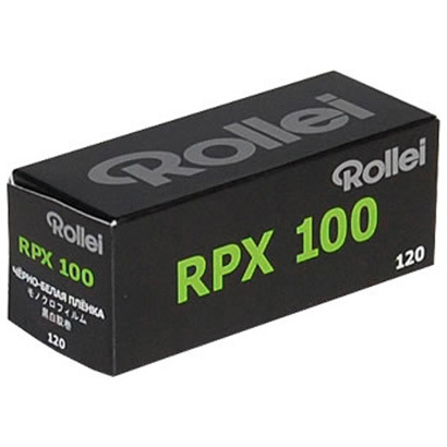 ローライ　RPX 100 120-12枚撮り  [ブローニー白黒フィルム]　Rollei