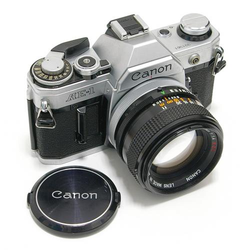 中古 キャノン AE-1 シルバー FD 50mm F1.4 セット Canon