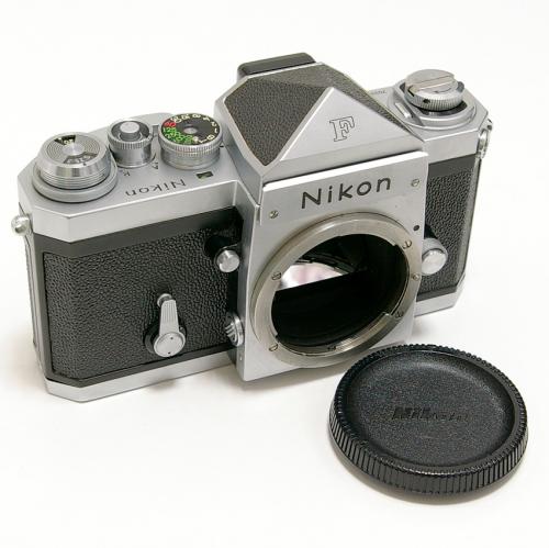 中古 ニコン F アイレベル シルバー ボディ Nikon