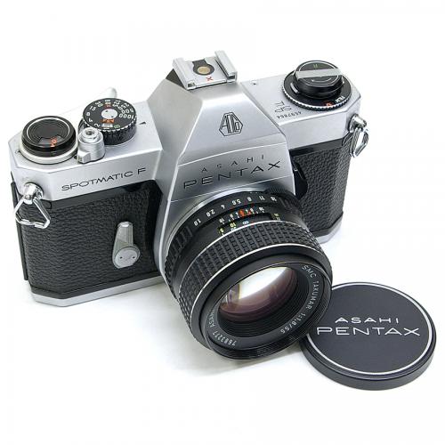 中古 アサヒペンタックス SPF シルバー 55mm F1.8 セット PENTAX 【中古カメラ】 07409