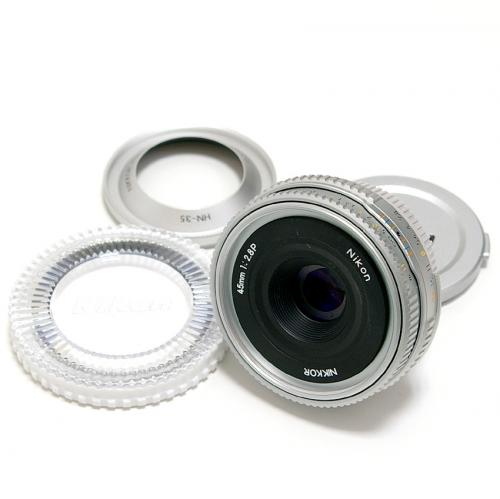 中古 ニコン Ai Nikkor 45mm F2.8P シルバー Nikon / ニッコール 【中古レンズ】