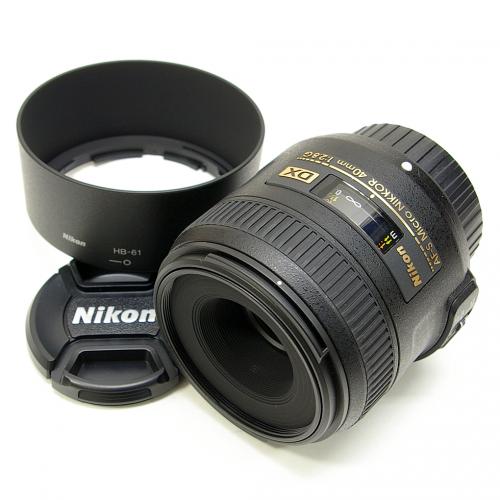 中古 ニコン AF-S DX Micro NIKKOR 40mm F2.8G Nikon / マイクロニッコール 【中古レンズ】 01334