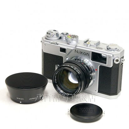 【中古】 ニコン S3 2000年記念モデル シルバー 50mm F1.4 セット Nikon 中古カメラ 18795