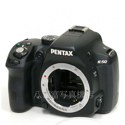 【中古】 ペンタックス K-50 ボディ ブラック PENTAX 中古カメラ 24999