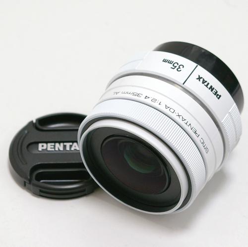 中古 SMC ペンタックス DA 35mm F2.4 AL ホワイト PENTAX