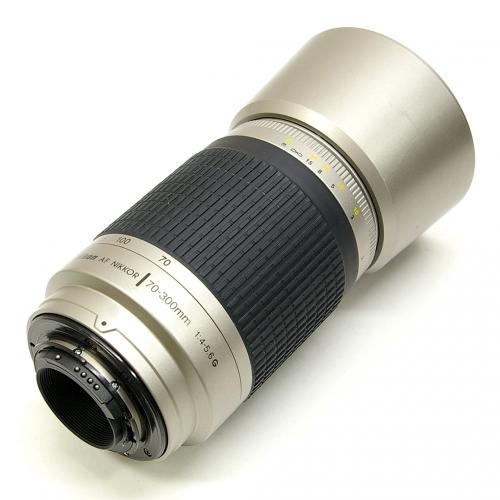 中古 ニコン AF Nikkor 70-300mm F4-5.6G シルバー Nikon / ニッコール 【中古レンズ】 1556