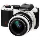 ペンタックス PENTAX K-01 レンズキット ホワイト×ブラック ズームレンズキット 18-55mmF3.5-5.6 AL セット 【ご予約受付中・2012年3月中旬発売予定】