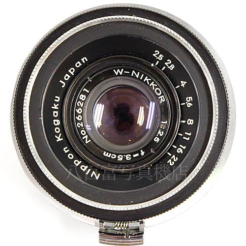中古 ニコン W-Nikkor 3.5cm F2.5 ブラック Sマウント Nikon/ニッコール 【中古レンズ】 15840｜カメラのことなら八百富写真機店