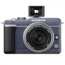 オリンパス PEN Lite E-PL1 パンケーキキット (ブルーブラック) OLYMPUS 