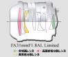 【WEB限定特価】 smc PENTAX-FA 31mm F1.8 AL Limited シルバー