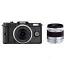 ペンタックス PENTAX Q キュー ダブルレンズキット (01 STANDARD PRIME・02 STANDARD ZOOM付) ブラック