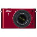 ニコン Nikon Nikon 1 J1 標準ズームレンズキット レッド