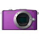 オリンパス OLYMPUS PEN mini E-PM1 パープル ボディ