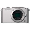 オリンパス OLYMPUS PEN mini E-PM1 シルバー ボディ