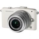 オリンパス OLYMPUS PEN mini E-PM1 ホワイト レンズキット