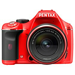【WEB限定特価】PENTAX/ペンタックス K-x レッド レンズキット