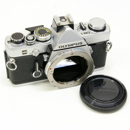販売済み 中古 オリンパス OM-1 MD シルバー ボディ [SR44仕様