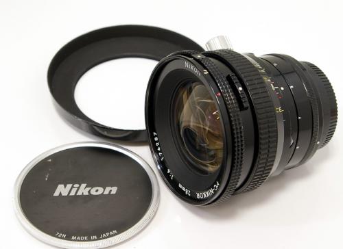 中古 Nikon/ニコン PCニッコール 28mm F4 フードHN-9付｜カメラ