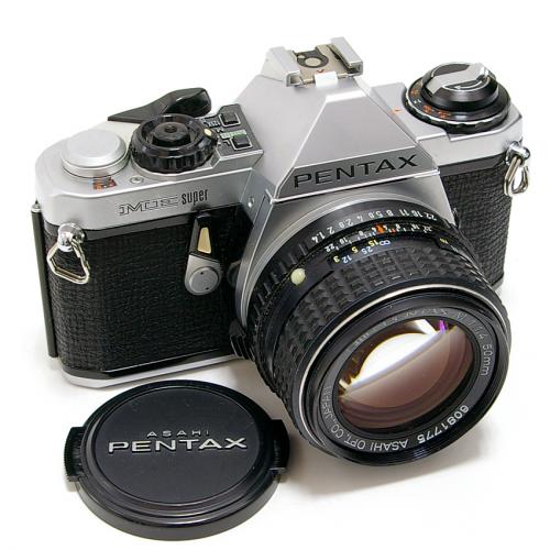 中古 ペンタックス MEスーパー シルバー 50mm F1.4 セット PENTAX 【中古カメラ】｜カメラのことなら八百富写真機店