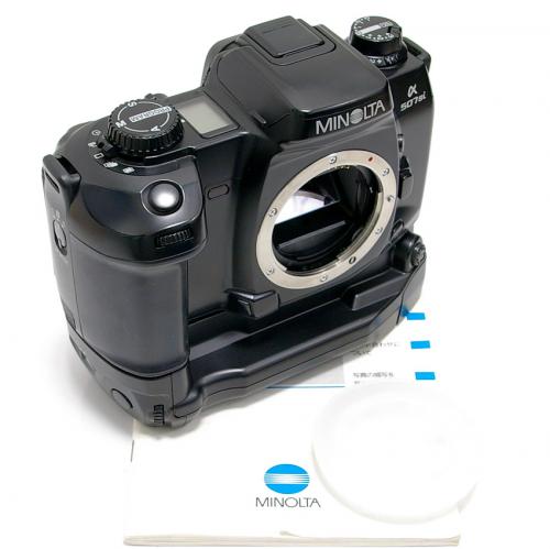 MINOLTA ミノルタ α507si ボディ＋縦位置グリップ VC-507/600＋レンズ AF ZOOM 24-85mm F3.5-4.5 フィルムカメラ ボディ内蔵手ぶれ補正機構搭載『コニカミノルタ α-7 DIGITAL』11月中旬
