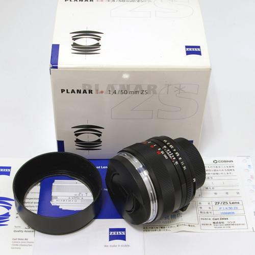 中古 CarlZeiss プラナー T* 50mm F1.4 ZS ペンタックスS・M42用
