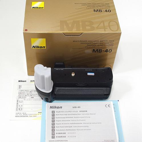 中古 ニコン MB-40 バッテリーパック F6用 Nikon｜カメラのことなら八百富写真機店
