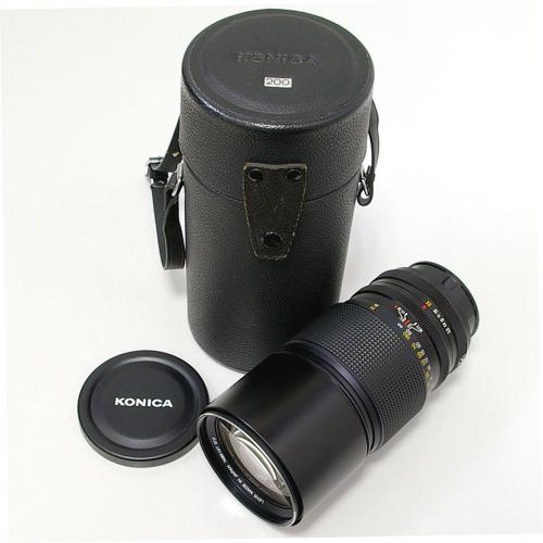 中古 コニカ HEXANON AR 200mm F3.5 EE ブラック KONICA/ヘキサノン