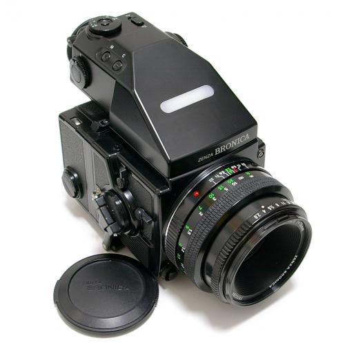 中古 ブロニカ ETR Si 75mm F2.8 AEIIIファインダー セット BRONICA