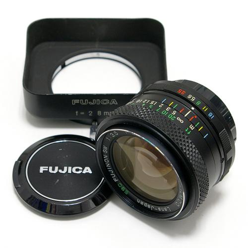 Fujica Fuji EBC フジノン 28mm F/3.5 M42 単焦点