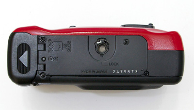 【動作良好】Konica フィルムカメラ KANPAI! レッド チャンプカメラ トピック [Konica TOMATO From：チャンプカメラ