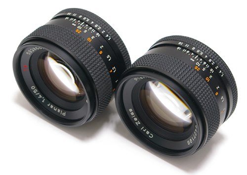 CONTAX RX カールツァイス Planar 50mm 1.4 MMJ CONTAX RXとCarl Zeiss