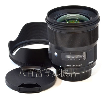 【中古】 シグマ 24mm F1.4 DG HSM 　Art　ニコンAF-S用 SIGMA 中古交換レンズ 41432