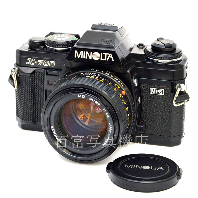 【中古】 ミノルタ NEW X-700 New MD 50mm F1.4 セット MINOLTA 中古フイルムカメラ 50357