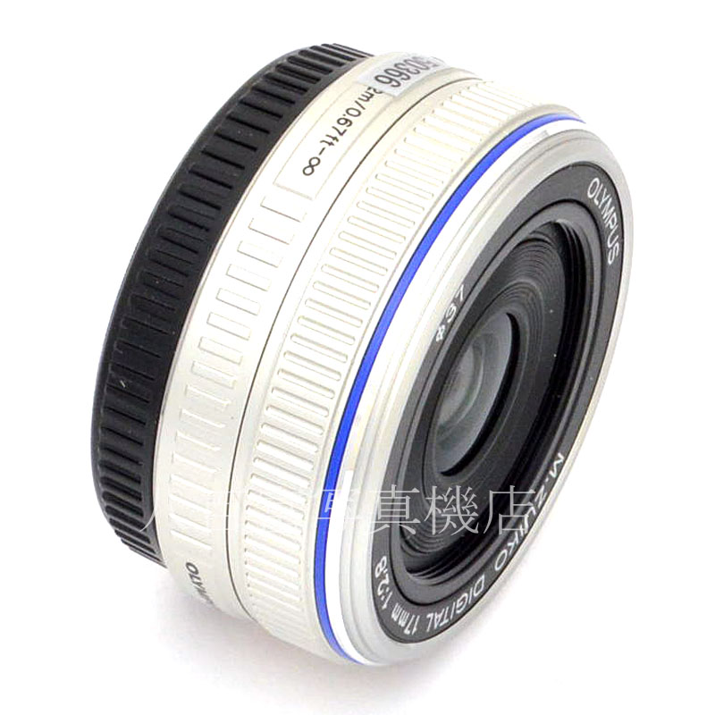 中古】 オリンパス M.ZUIKO DIGITAL 17mm F2.8 シルバー マイクロ