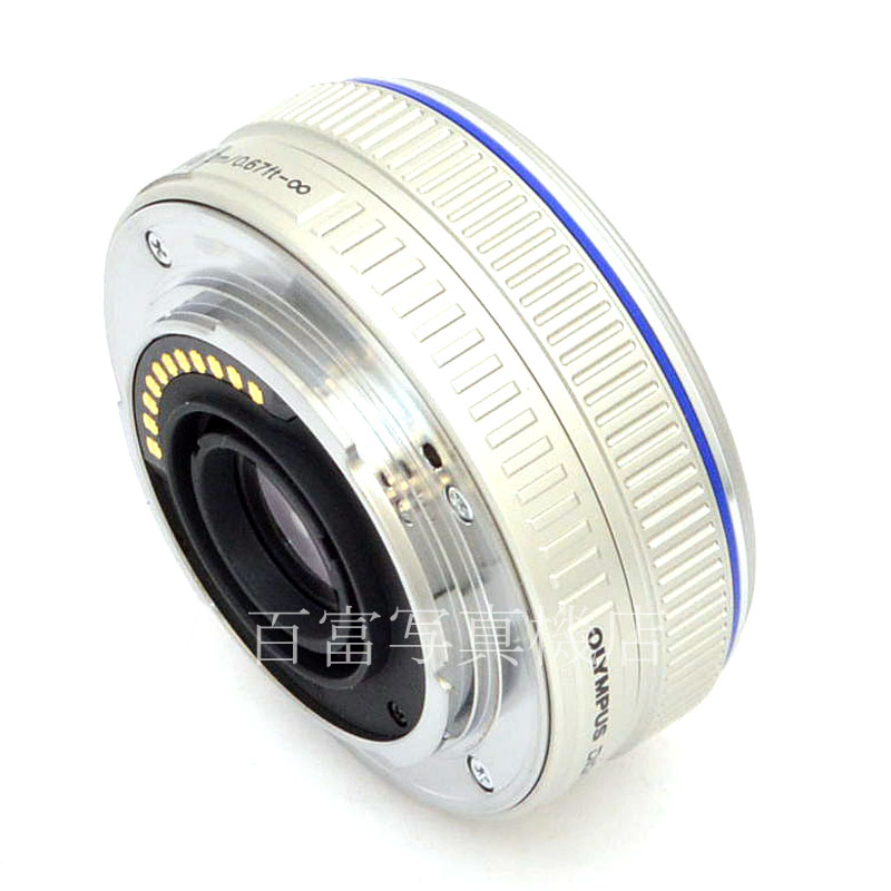 中古】 オリンパス M.ZUIKO DIGITAL 17mm F2.8 シルバー マイクロ