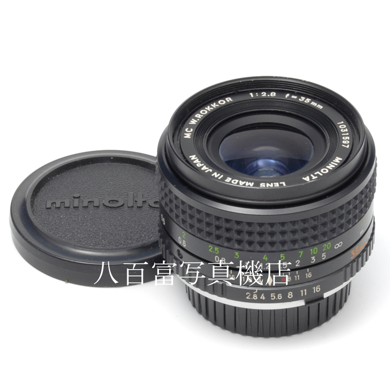 【中古】ミノルタ MC ロッコール 35mm F2.8 (後期) MINOLTA 中古交換レンズ 60727