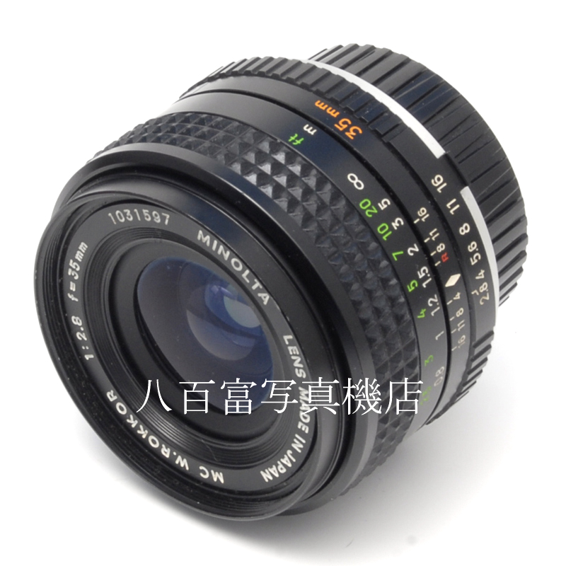 【中古】ミノルタ MC ロッコール 35mm F2.8 (後期) MINOLTA 中古交換レンズ 60727