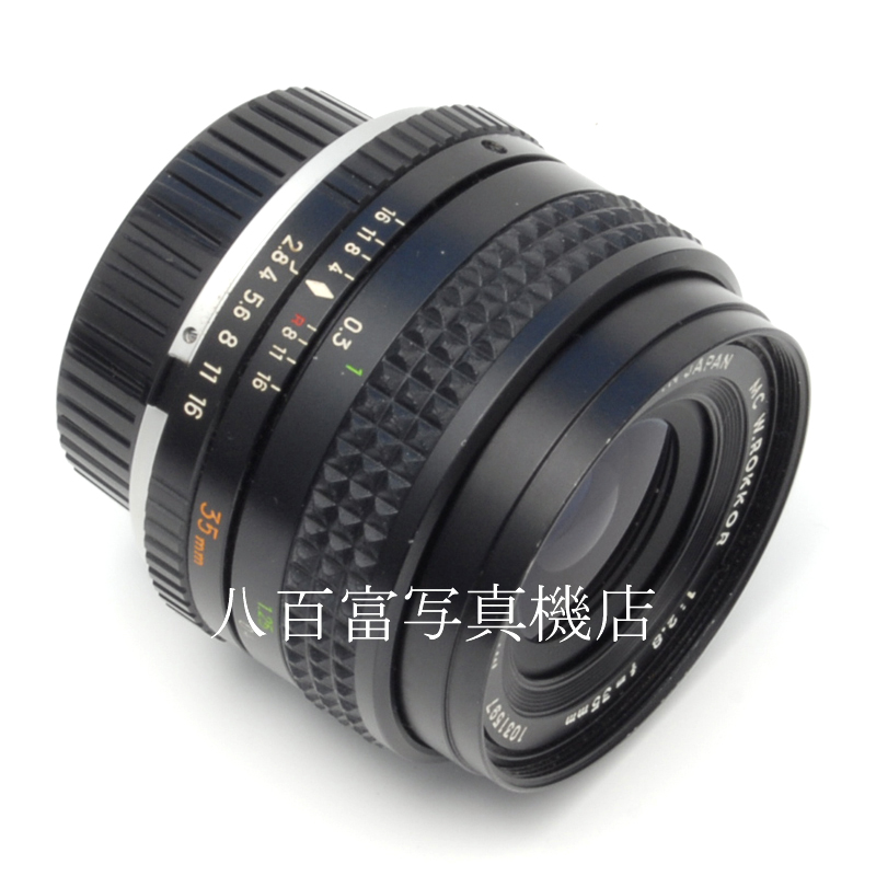 【中古】ミノルタ MC ロッコール 35mm F2.8 (後期) MINOLTA 中古交換レンズ 60727