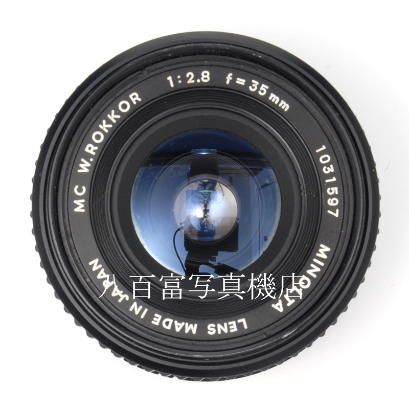 【中古】ミノルタ MC ロッコール 35mm F2.8 (後期) MINOLTA 中古交換レンズ 60727