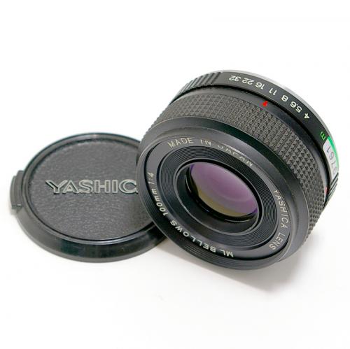 中古 ヤシカ ML BELLOWS 100mm F4 YASHICA 【中古レンズ】